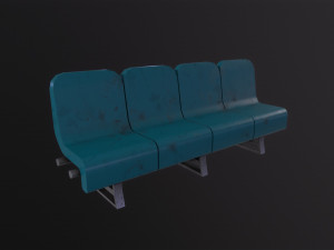 4 Seats Modello 3D