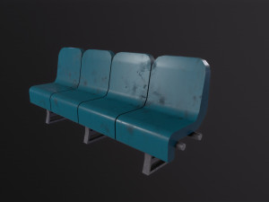 4 Seats Model 3D