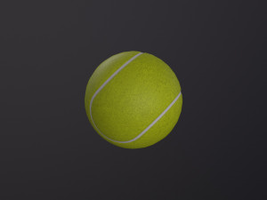 Tennis ball Modelo 3D