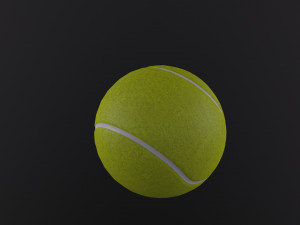 Tennis ball Modelo 3D