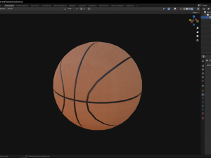 Basketball ball 3D मॉडल
