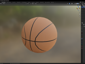 Basketball ball 3D मॉडल