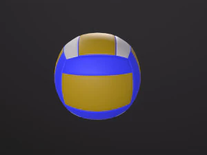 Volleyball 3D Model
