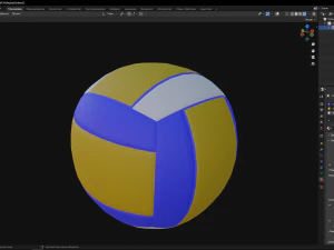 Volleyball 3D Model