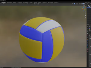 Volleyball 3D Model