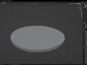 Orange slice cirlce 3D Model