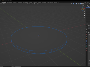 Orange slice cirlce 3D Model