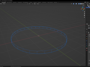 Orange slice cirlce 3D Model