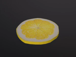Lemon slice 3D Model