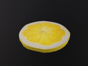 Lemon slice Modelo 3D