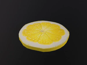Lemon slice 3D Model