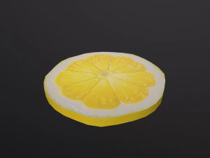 Lemon slice 3D Model