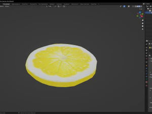 Lemon slice 3D Model