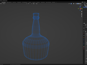 Rum Bottle Modèle 3D