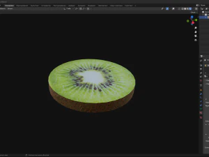 Kiwi 3D Model
