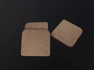 Toast Model 3D