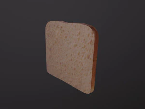 Toast Model 3D