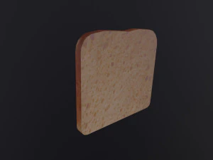 Toast Model 3D