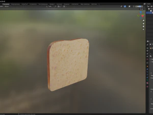 Toast Model 3D