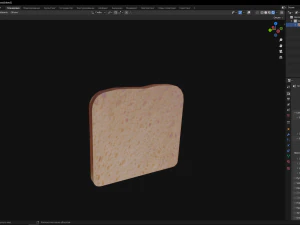 Toast Model 3D