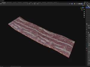 Bacon 3D Model