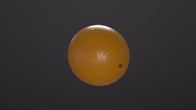 Orange 3D 모델 .c4d .max .obj .3ds .fbx .stl .blend