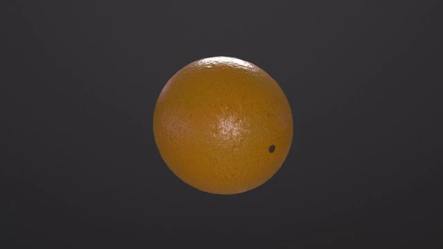 橙子 3D 模型 .c4d .max .obj .3ds .fbx .stl .blend