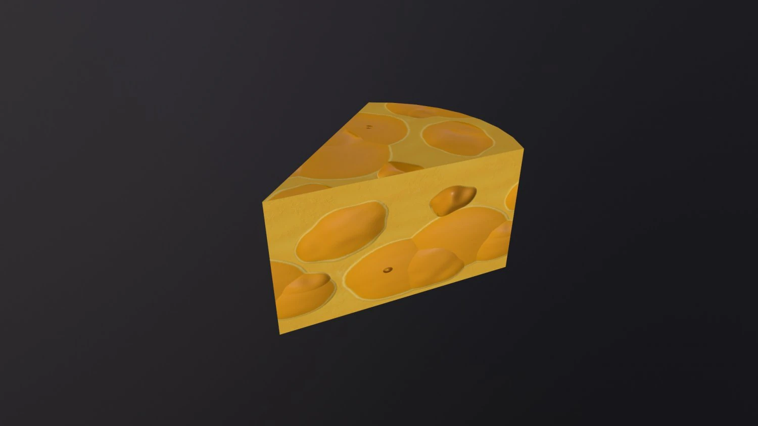 Cheese 3D Model .c4d .max .obj .3ds .fbx .stl .blend 