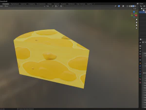 Cheese 3D Model