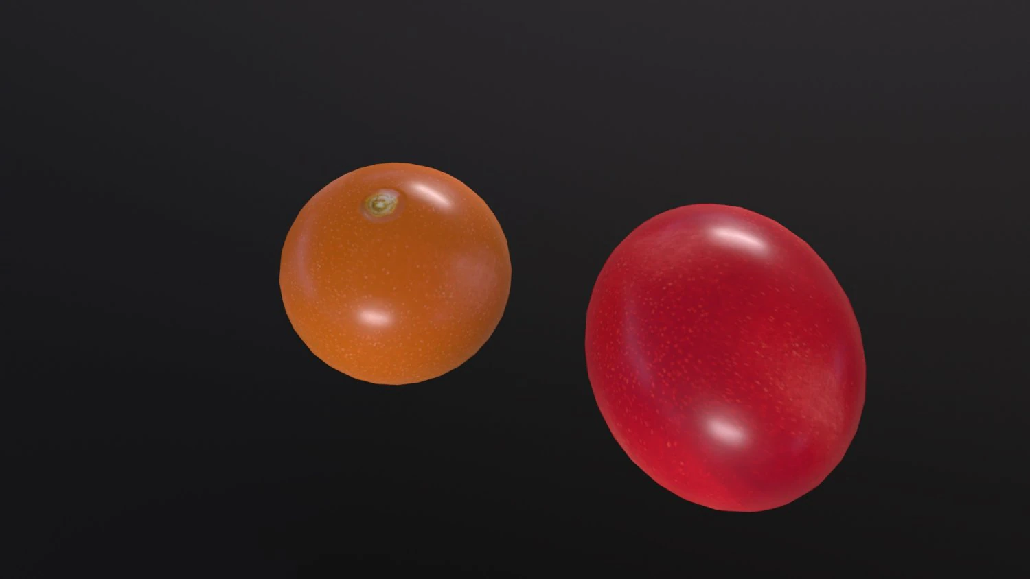 Tomatoes 3D Model .c4d .max .obj .3ds .fbx .stl .blend
