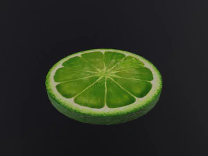 A Slice of Lime 3D Model