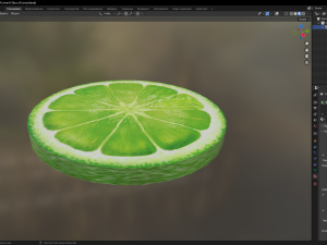 A Slice of Lime Modello 3D