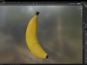 Banana 3D 模型