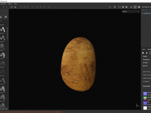 Realistic Potato Modello 3D