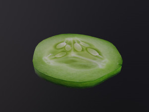 Slice of Cucumber Modèle 3D