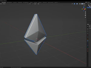 Ethereum 3D Model
