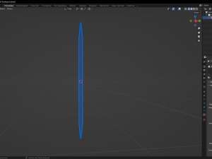Toothpick Model 3D