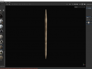 Toothpick Model 3D
