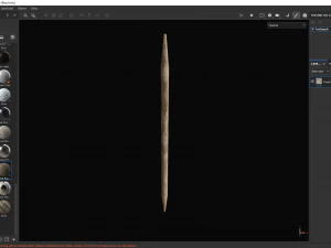 Toothpick 3D Model