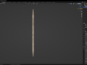 Toothpick Model 3D