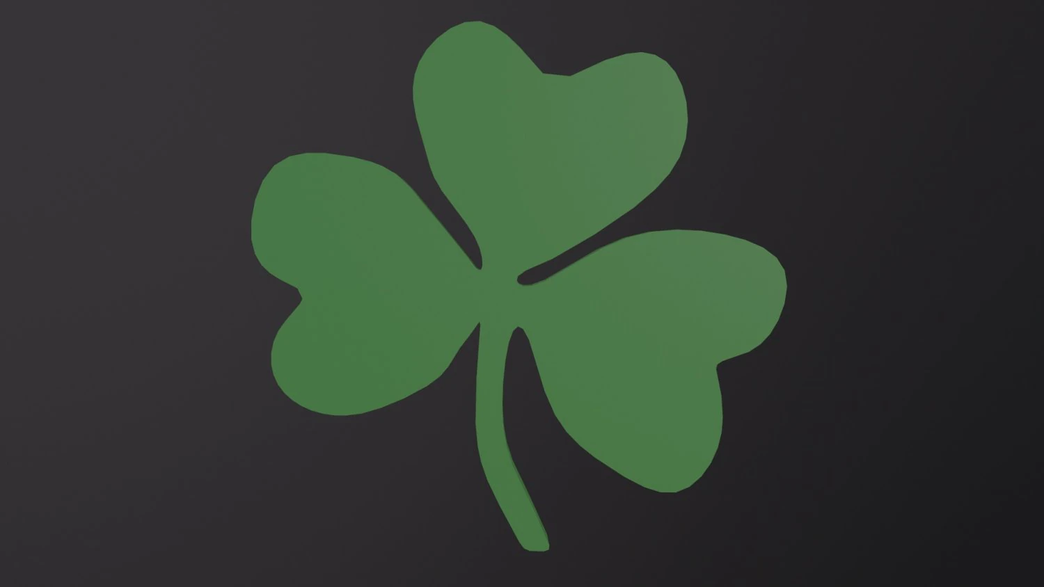 Shamrock 3D Model .c4d .max .obj .3ds .fbx .stl .blend