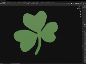 Shamrock 3D Model