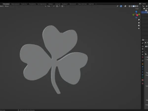 Shamrock 3D Model