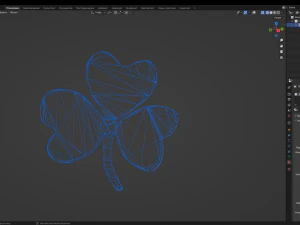 Shamrock 3D Model