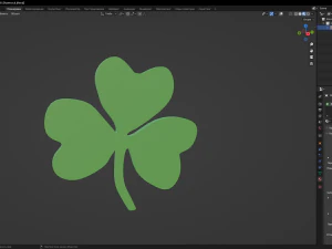 Shamrock 3D Model