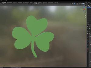 Shamrock 3D Model