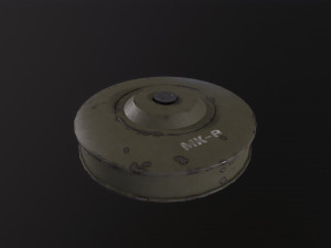 Anti-tank mine 3D Model