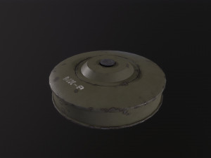 Anti-tank mine Modèle 3D