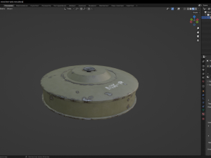 Anti-tank mine Modèle 3D
