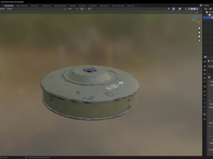 Anti-tank mine Modèle 3D